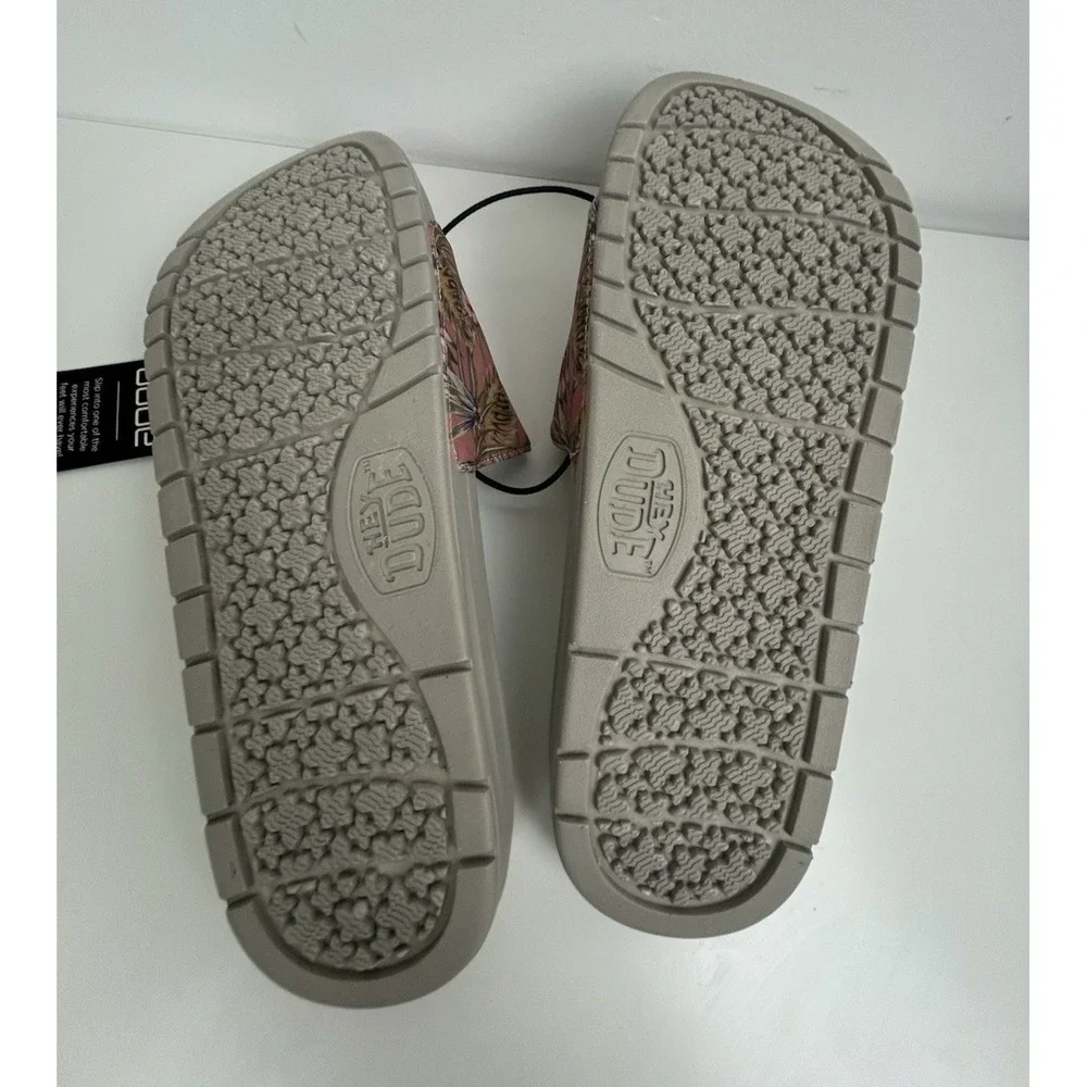 Hey Dude Phoenix Tropical Sandals Slides Men's Size 11 Sail on Sailor RARE NWT